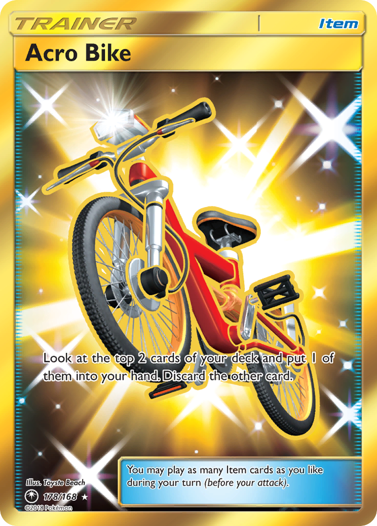 Acro Bike – Celestial Storm 178/168 Pokémon card