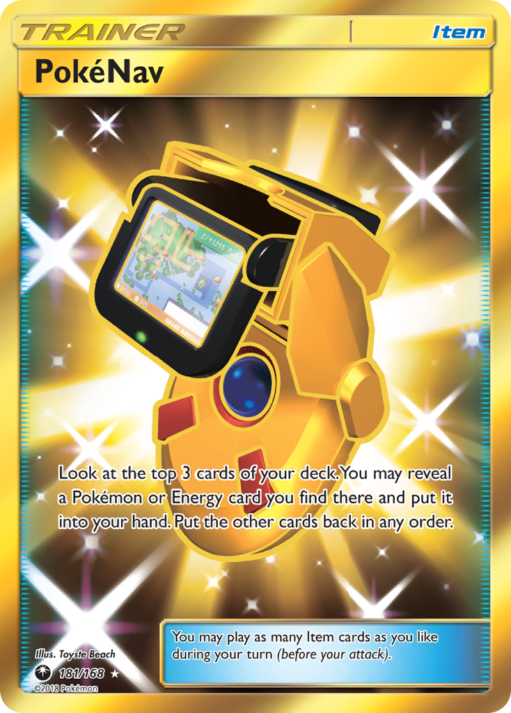PokéNav – Celestial Storm 181/168 Pokémon card