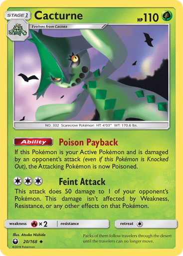 Cacturne - Celestial Storm 20
