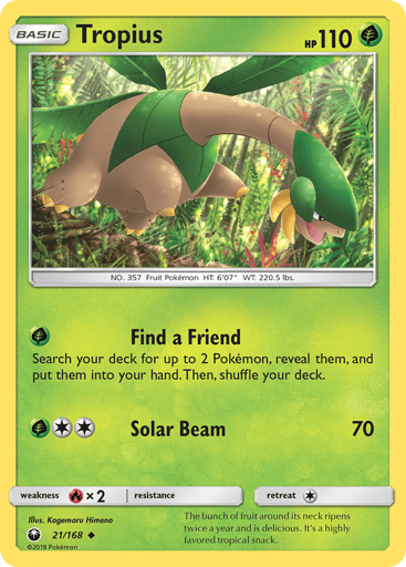 Tropius - Celestial Storm 21