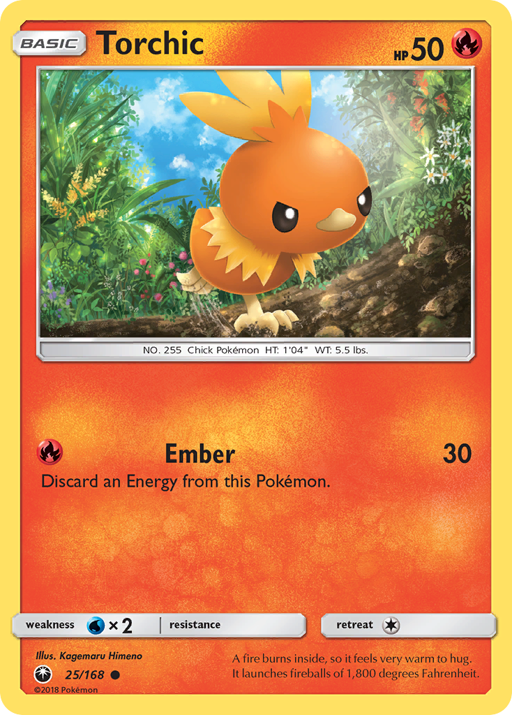 Torchic – Celestial Storm 25/168 Pokémon card