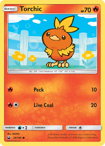 Torchic - Celestial Storm 26