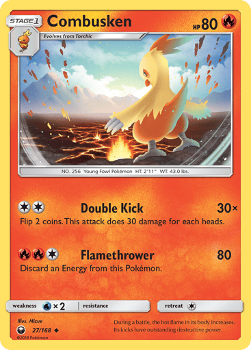 Combusken - Celestial Storm 27