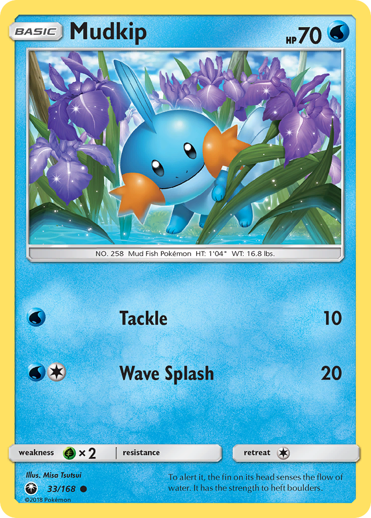 Mudkip – Celestial Storm 33/168 Pokémon card