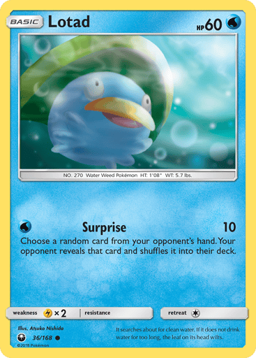 Lotad - Celestial Storm 36