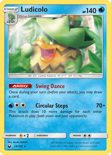 Ludicolo - Celestial Storm 38