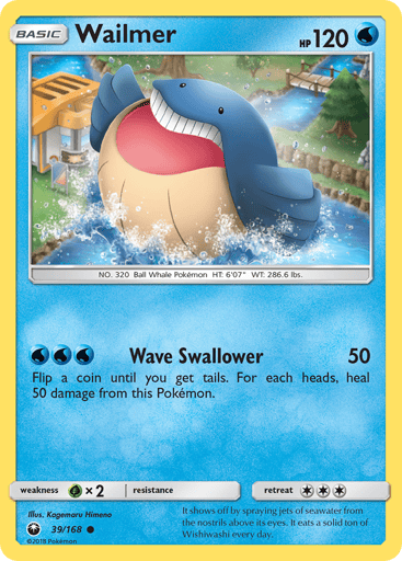 Wailmer - Celestial Storm 39
