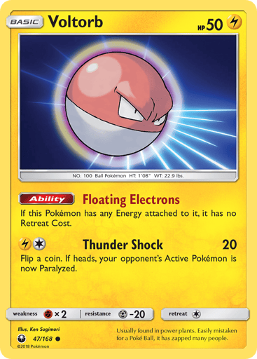 Voltorb - Celestial Storm 47