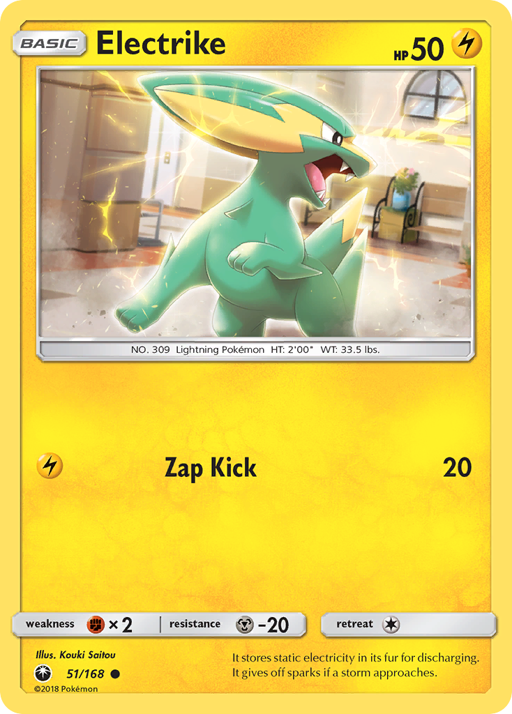 Electrike – Celestial Storm 51/168 Pokémon card