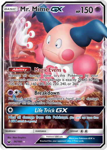 Mr. Mime-GX - Celestial Storm 56