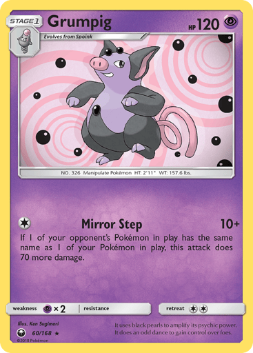 Grumpig - Celestial Storm 60