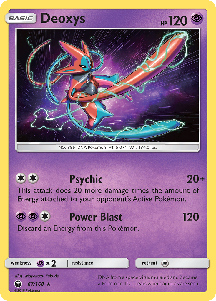 Deoxys – Celestial Storm 67/168 Pokémon card