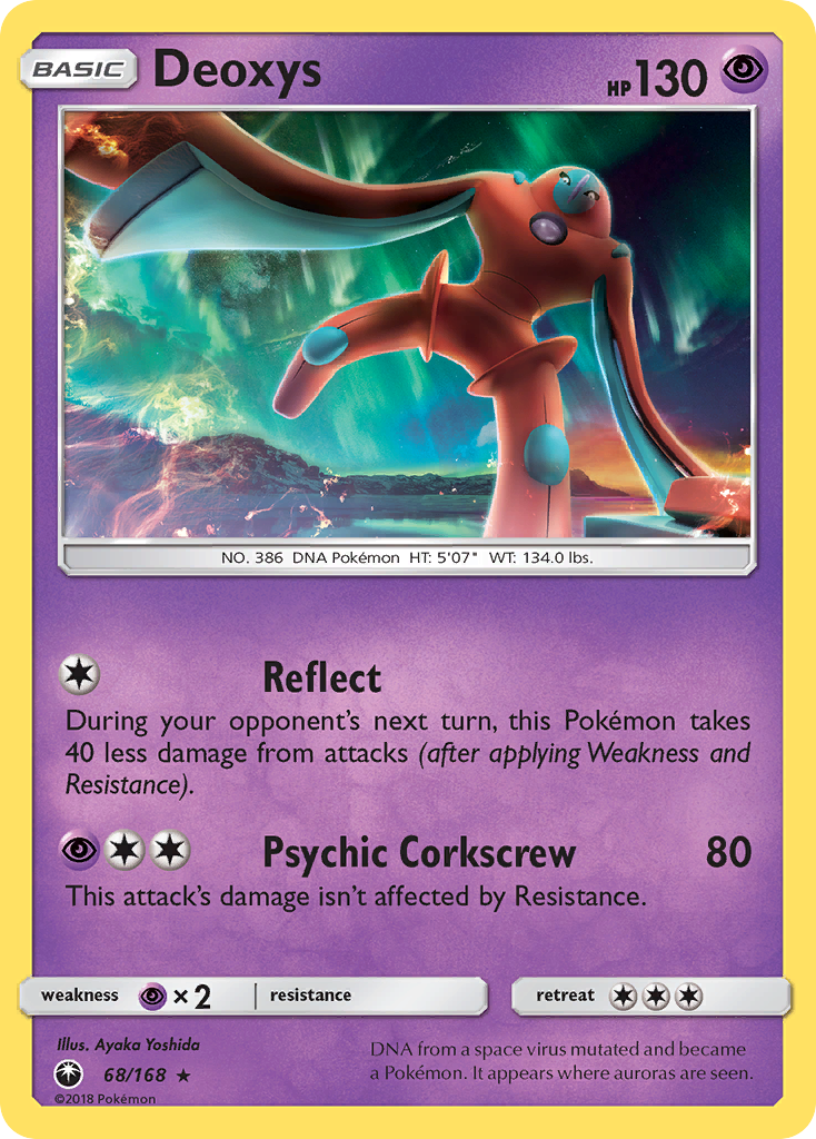 Deoxys – Celestial Storm 68/168 Pokémon card