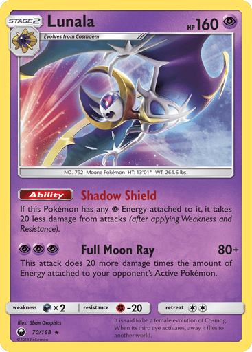 Lunala - Celestial Storm 70