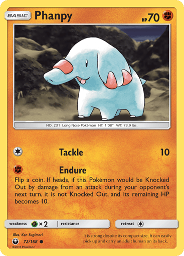 Phanpy - Celestial Storm 72