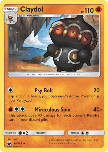 Claydol - Celestial Storm 79