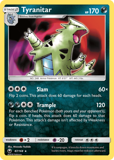 Tyranitar - Celestial Storm 87