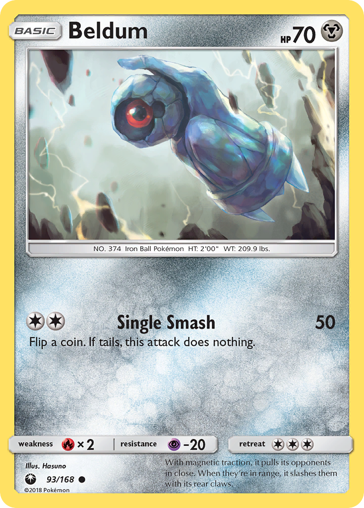 Beldum – Celestial Storm 93/168 Pokémon card