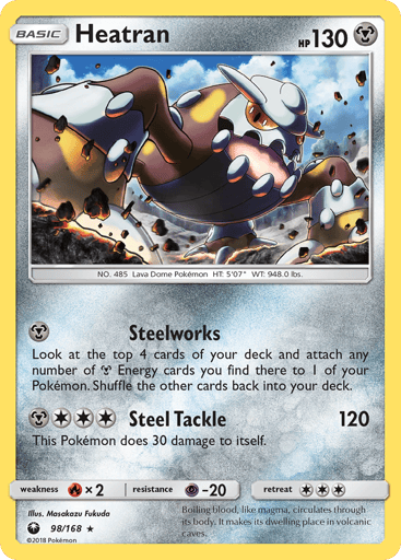 Heatran - Celestial Storm 98