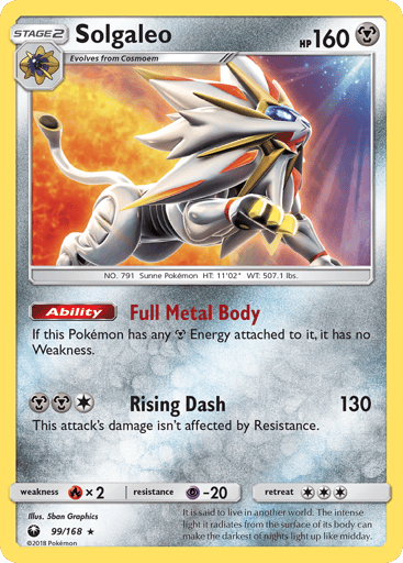 Solgaleo - Celestial Storm 99