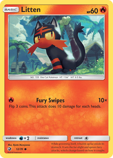 Litten - Dragon Majesty 12