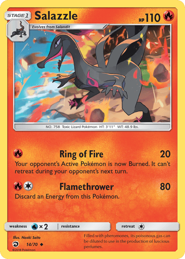 Salazzle - Dragon Majesty 14