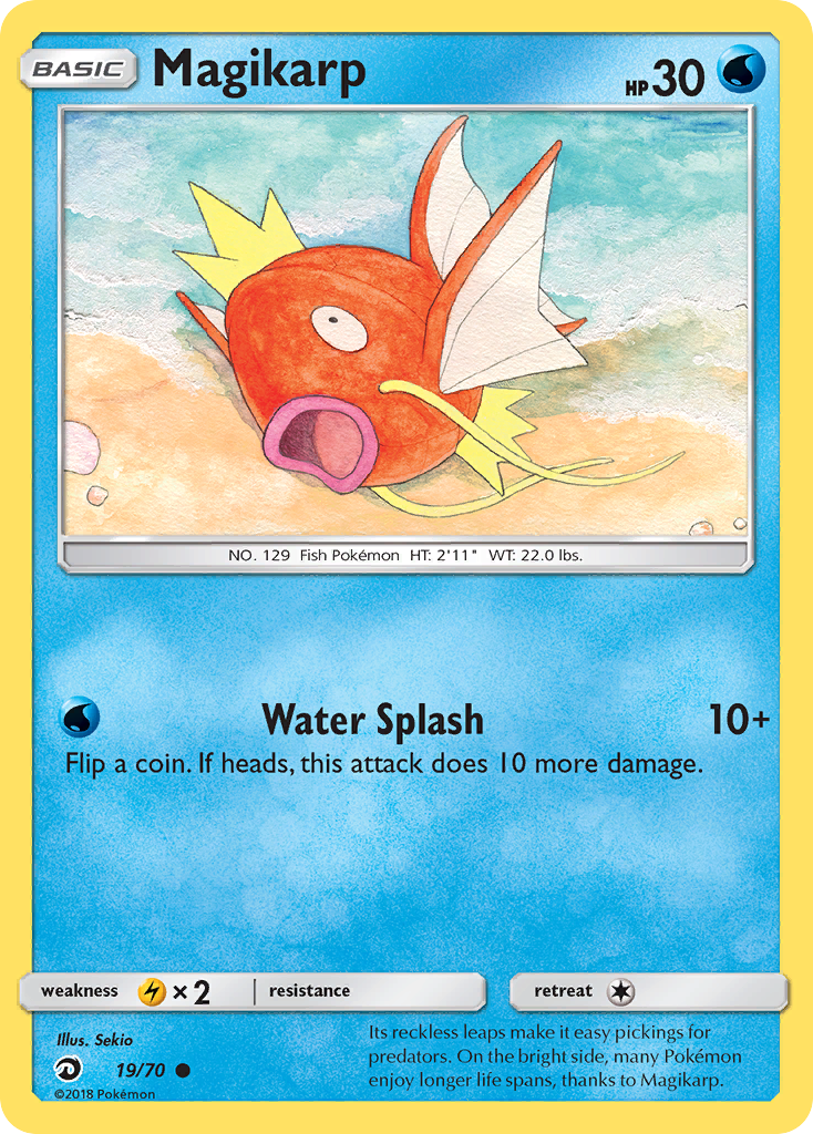 Magikarp – Dragon Majesty 19/70 Pokémon card