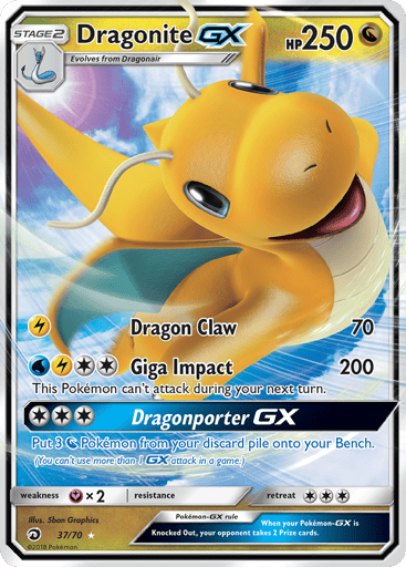 Dragonite-GX - Dragon Majesty 37