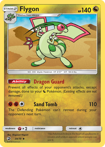 Flygon - Dragon Majesty 39