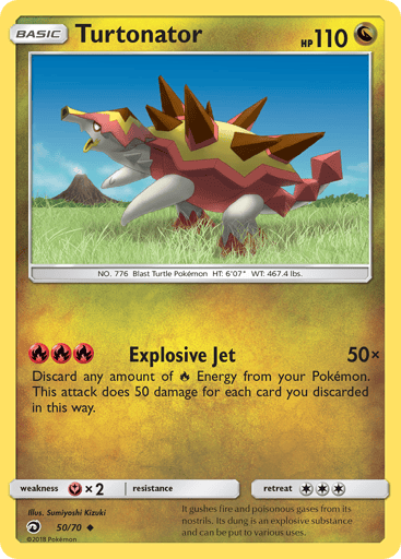 Turtonator - Dragon Majesty 50