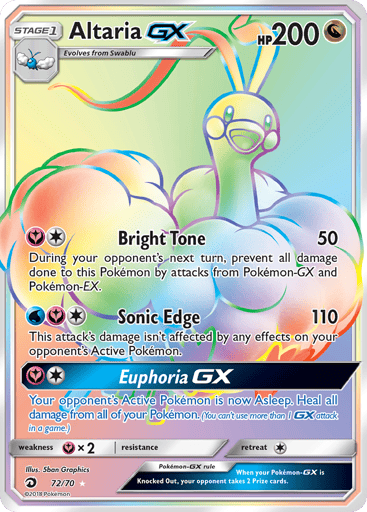 Altaria-GX - Dragon Majesty 72