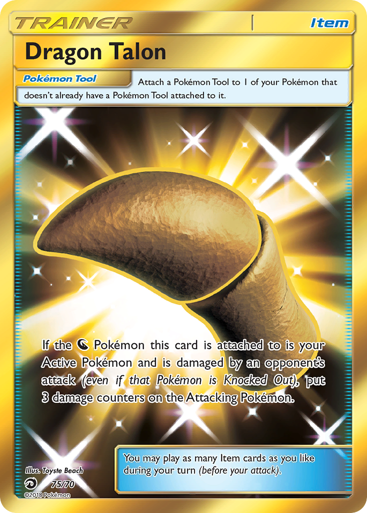 Dragon Talon – Dragon Majesty 75/70 Pokémon card