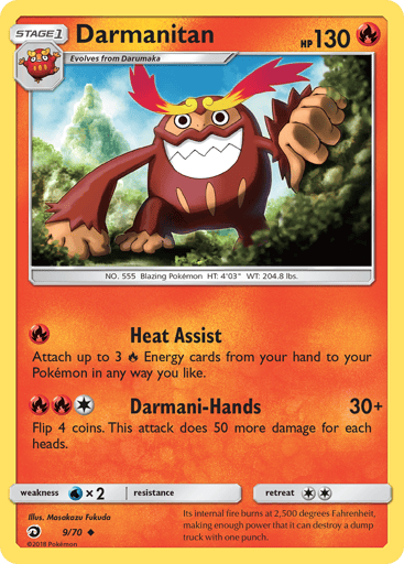 Darmanitan - Dragon Majesty 9