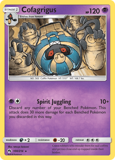 Cofagrigus - Lost Thunder 100