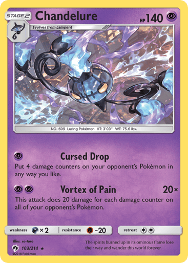 Chandelure - Lost Thunder 103