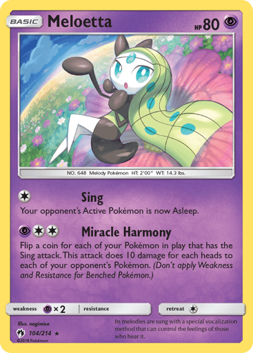 Meloetta - Lost Thunder 104