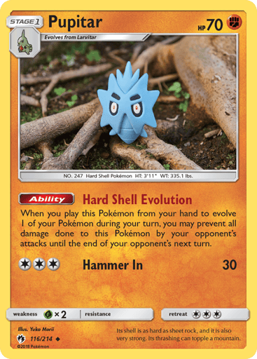 Pupitar - Lost Thunder 116