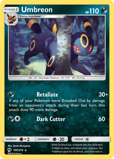 Umbreon - Lost Thunder 120