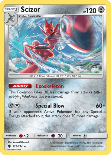 Scizor - Lost Thunder 126
