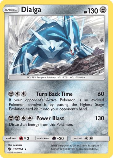 Dialga - Lost Thunder 127
