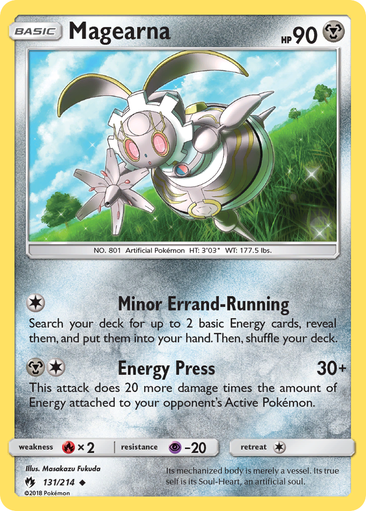 Magearna – Lost Thunder 131/214 Pokémon card
