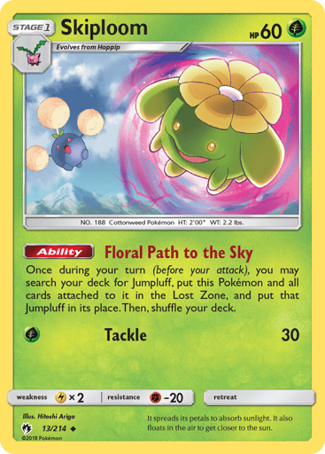 Skiploom - Lost Thunder 13
