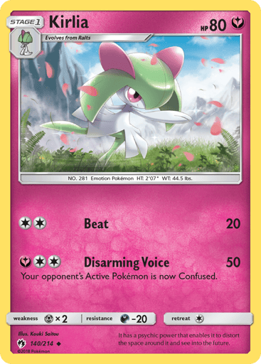 Kirlia - Lost Thunder 140