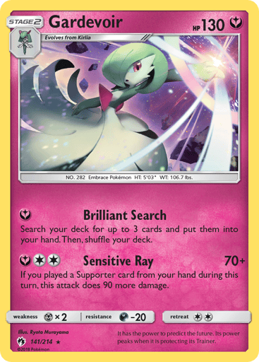 Gardevoir - Lost Thunder 141