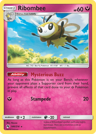 Ribombee - Lost Thunder 146