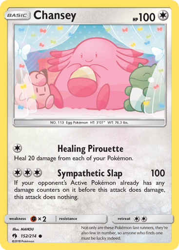 Chansey - Lost Thunder 152