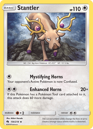 Stantler - Lost Thunder 156