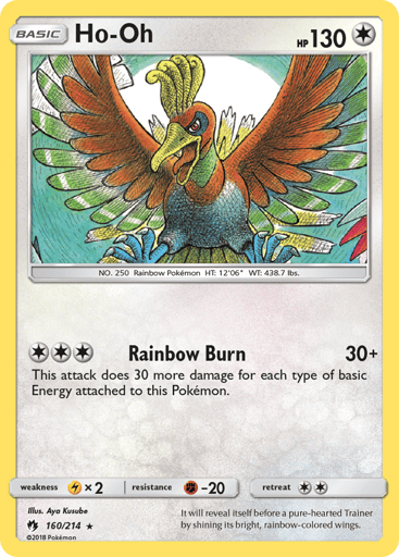 Ho-Oh - Lost Thunder 160