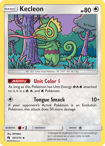 Kecleon - Lost Thunder 161