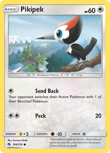 Pikipek - Lost Thunder 164